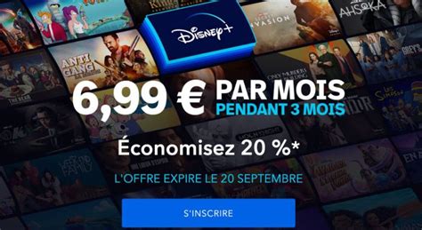 Les tarifs Disney+